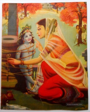 Radha Krishna 45 Hindu Ölgemälde